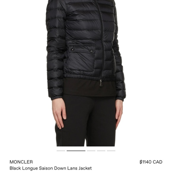 MONCLER DOWN LANS JACKET SZ 2 - Picture 3 of 7